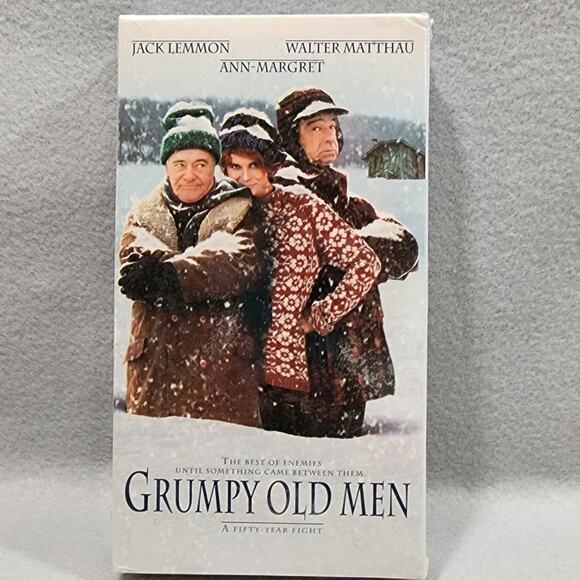 Grumpy Old Men (VHS, 1994) Walter Matthau Jack Lemmon Ann-Margret NEW SEALED NOS - Picture 1 of 3